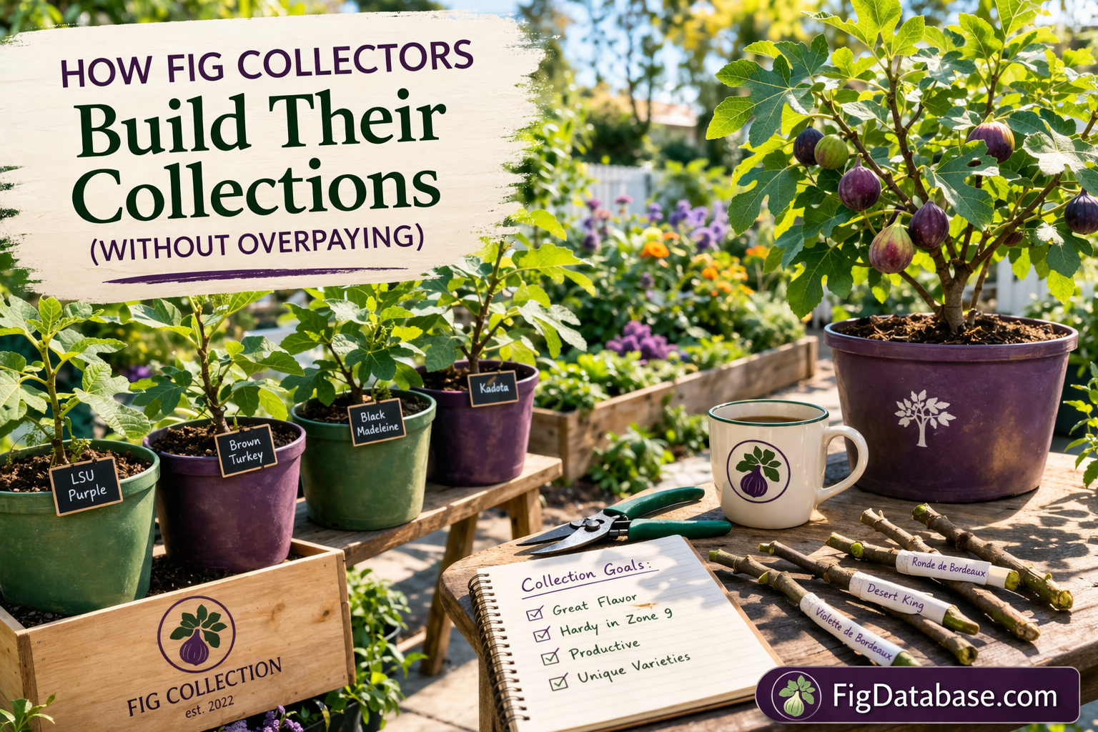 How Fig Collectors Build Their Collections (Without Overpaying)