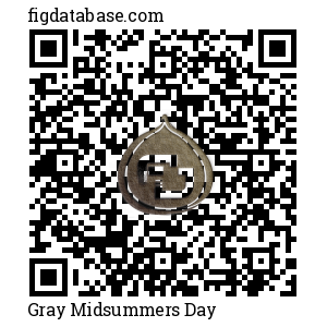 Gray Midsummers Day QR Code