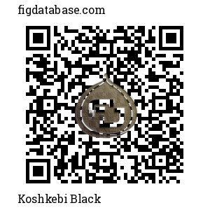 Koshkebi Black QR Code