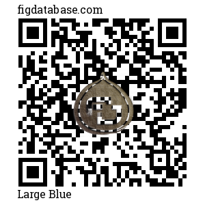 Large Blue QR Code