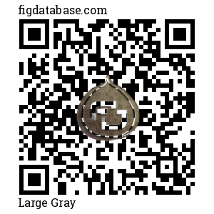 Large Gray QR Code
