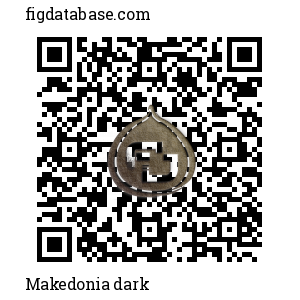 Makedonia dark QR Code